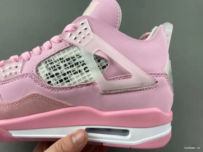 Cheap Kickmax X OFF-WHITE JORDAN PINK 4 0516